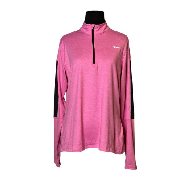 Reebok pink long sleeves pullover top size Large - Picture 12 of 16